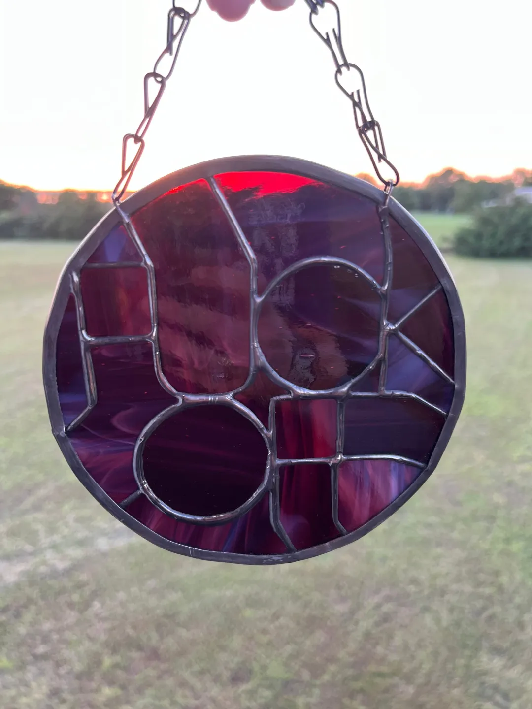 🤣Funny Saying F*CK OFF Stained Glass Hanging