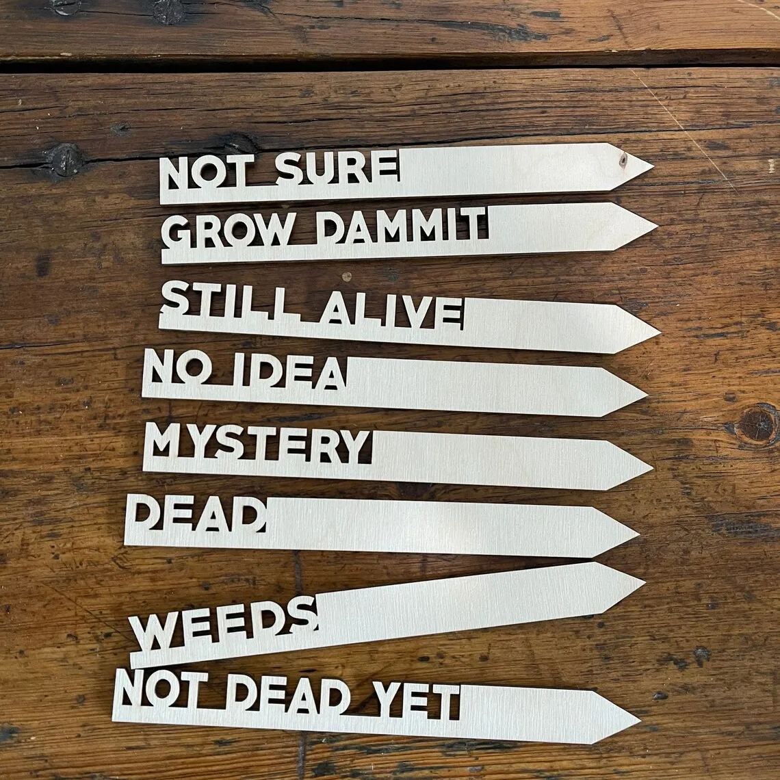 🌻Interesting Plant Markers - Christmas Gifts for Gardeners🎄