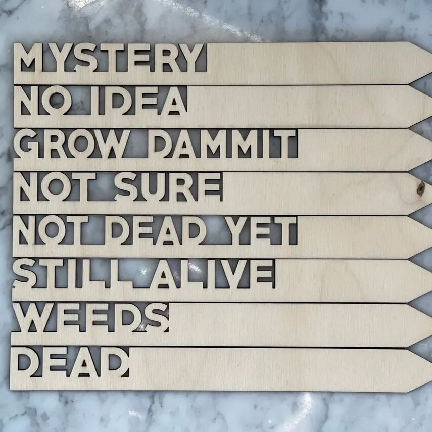 🌻Interesting Plant Markers - Christmas Gifts for Gardeners🎄