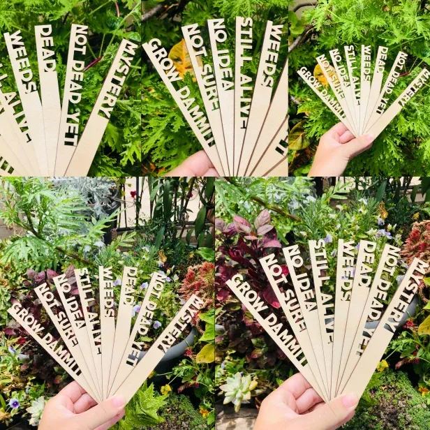 🌻Interesting Plant Markers - Christmas Gifts for Gardeners🎄