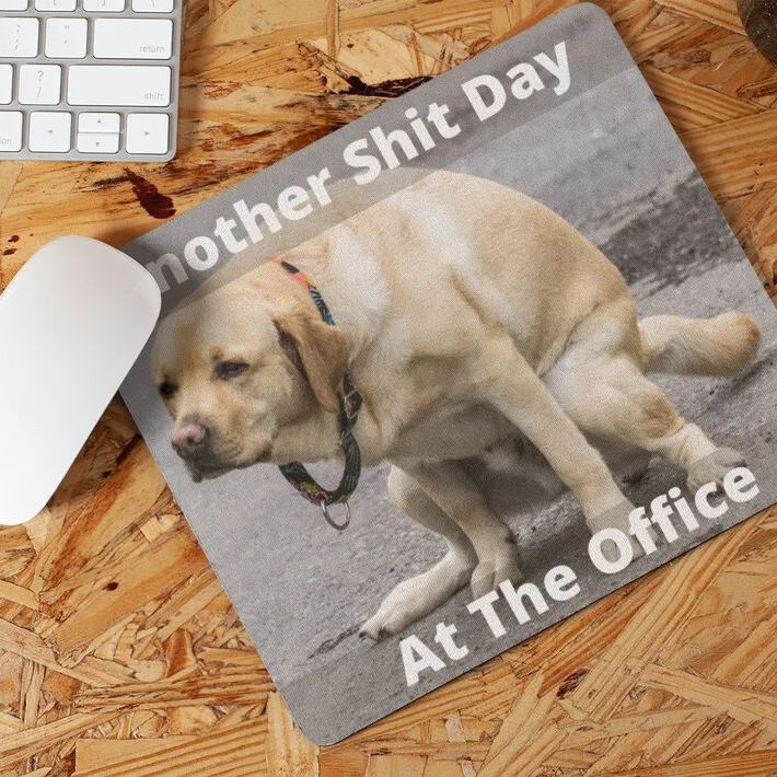 🤣Funny Rubber Mouse Pad🤣💻