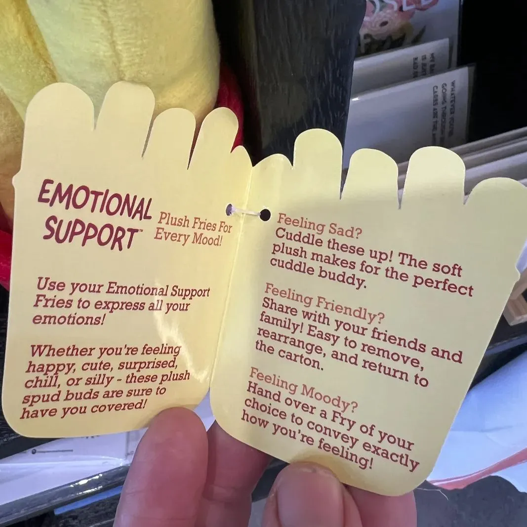 🍟Emotional Support Fries - Plush Toy