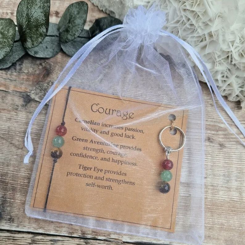 💖Emotional Gemstone Bracelet & Keychain🎁