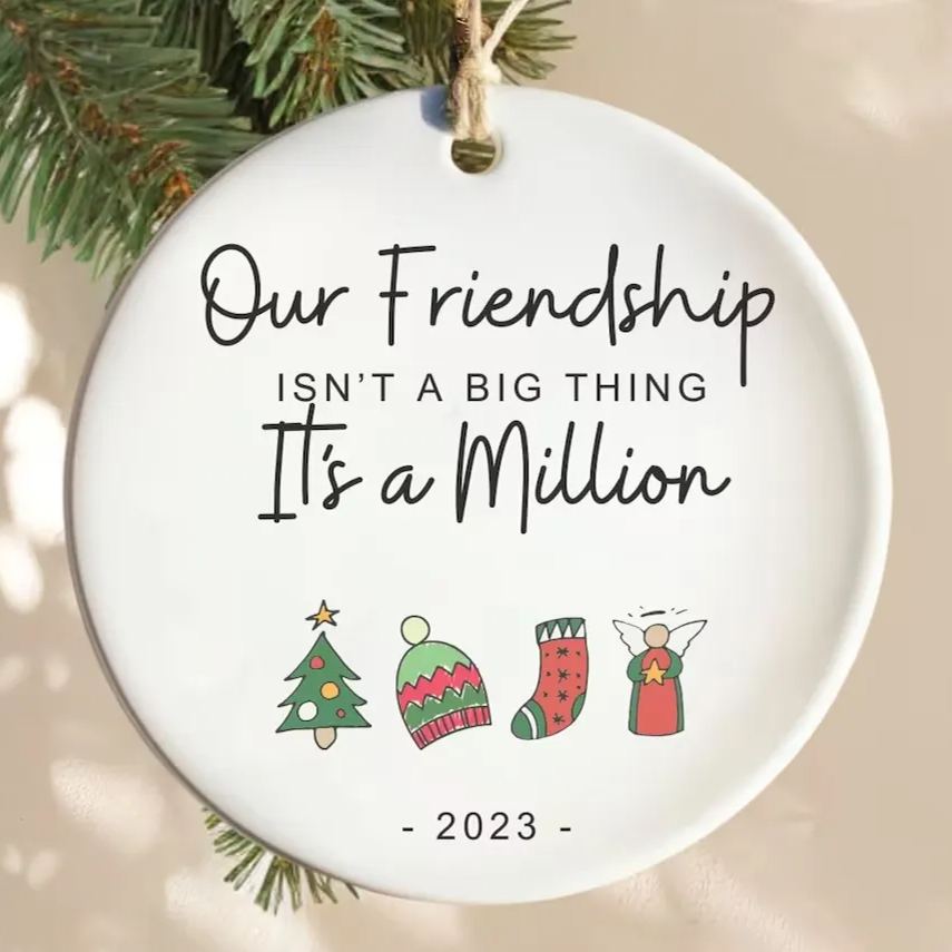 ✨✨2023 Friend/Neighbor Gift Ornaments-We are glad you live next door