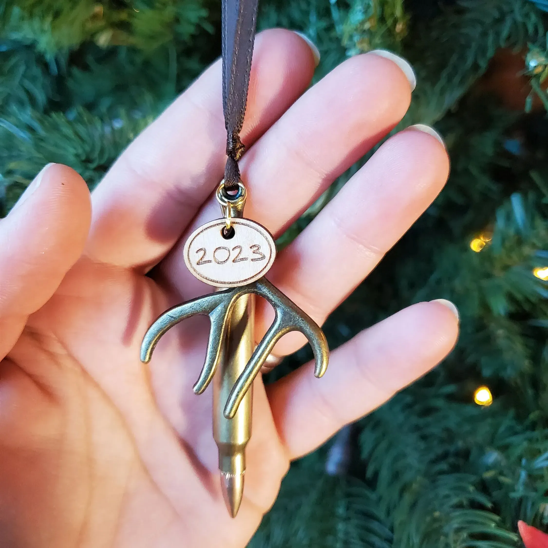 🏹Vintage Deer Hunt Ornament✨