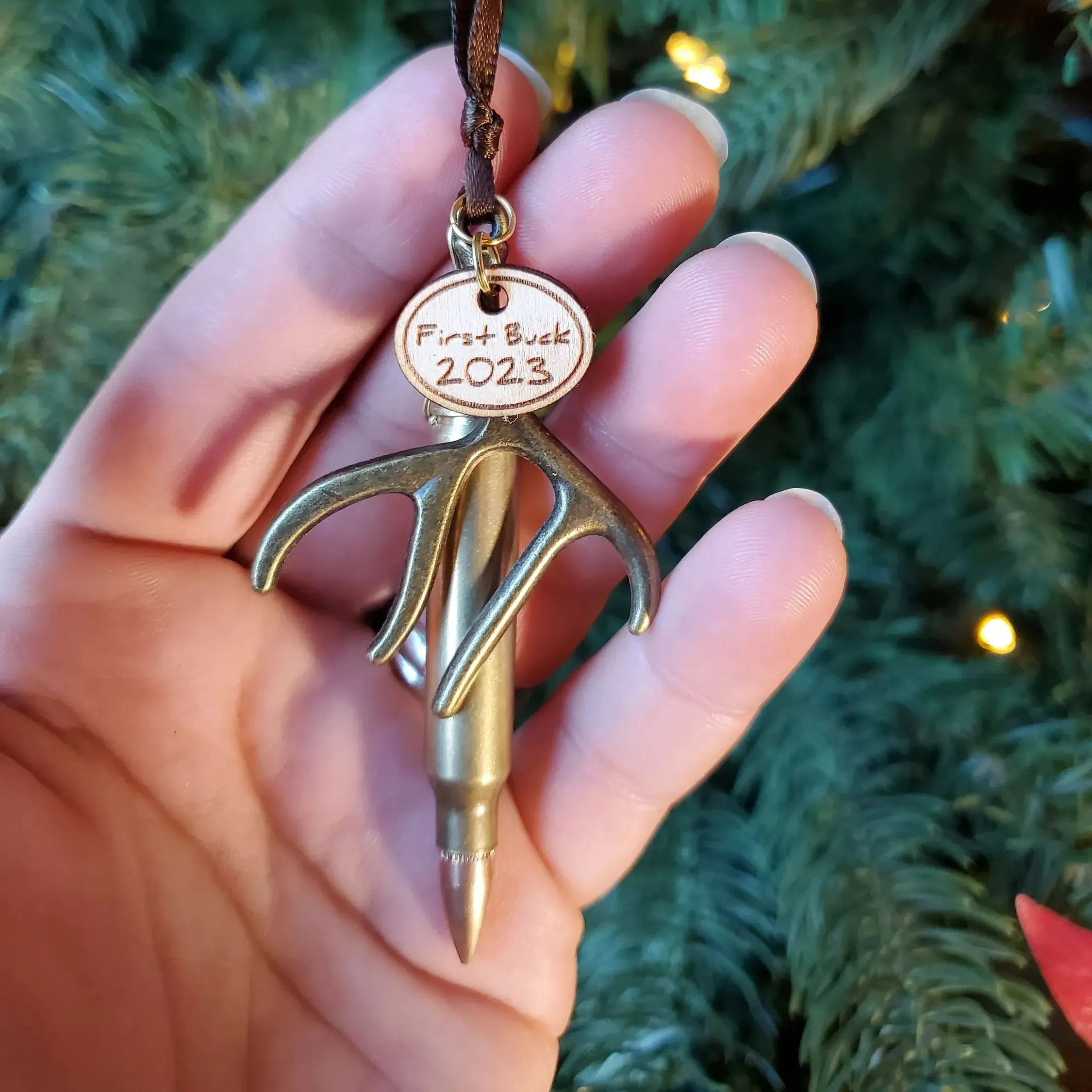 🏹Vintage Deer Hunt Ornament✨