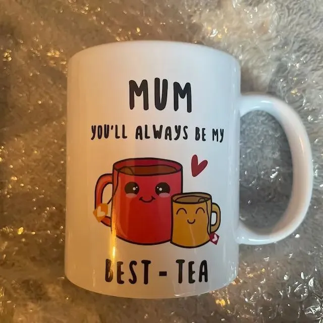🎁Mum Best-Tea Mug And Coaster Set