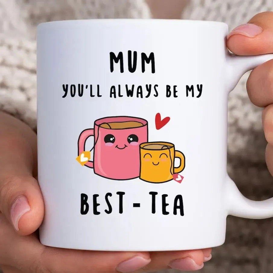 🎁Mum Best-Tea Mug And Coaster Set