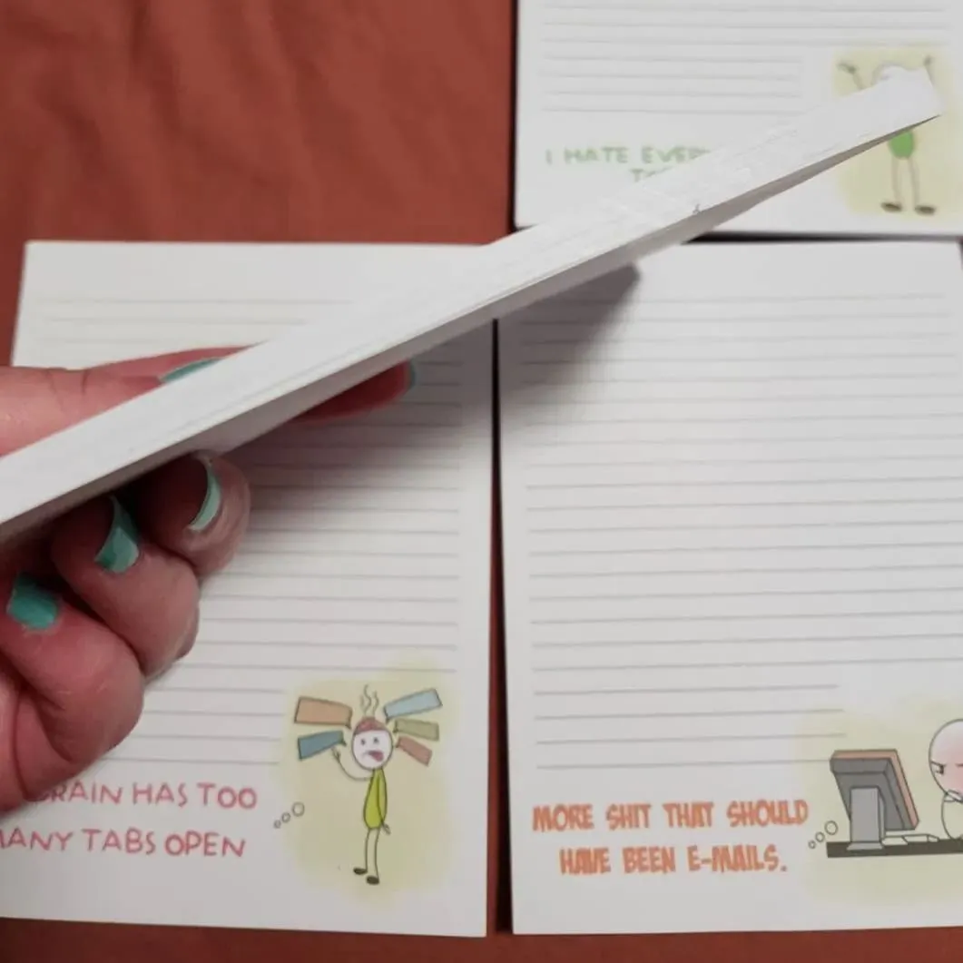 🤣Sarcastic Office Notepads
