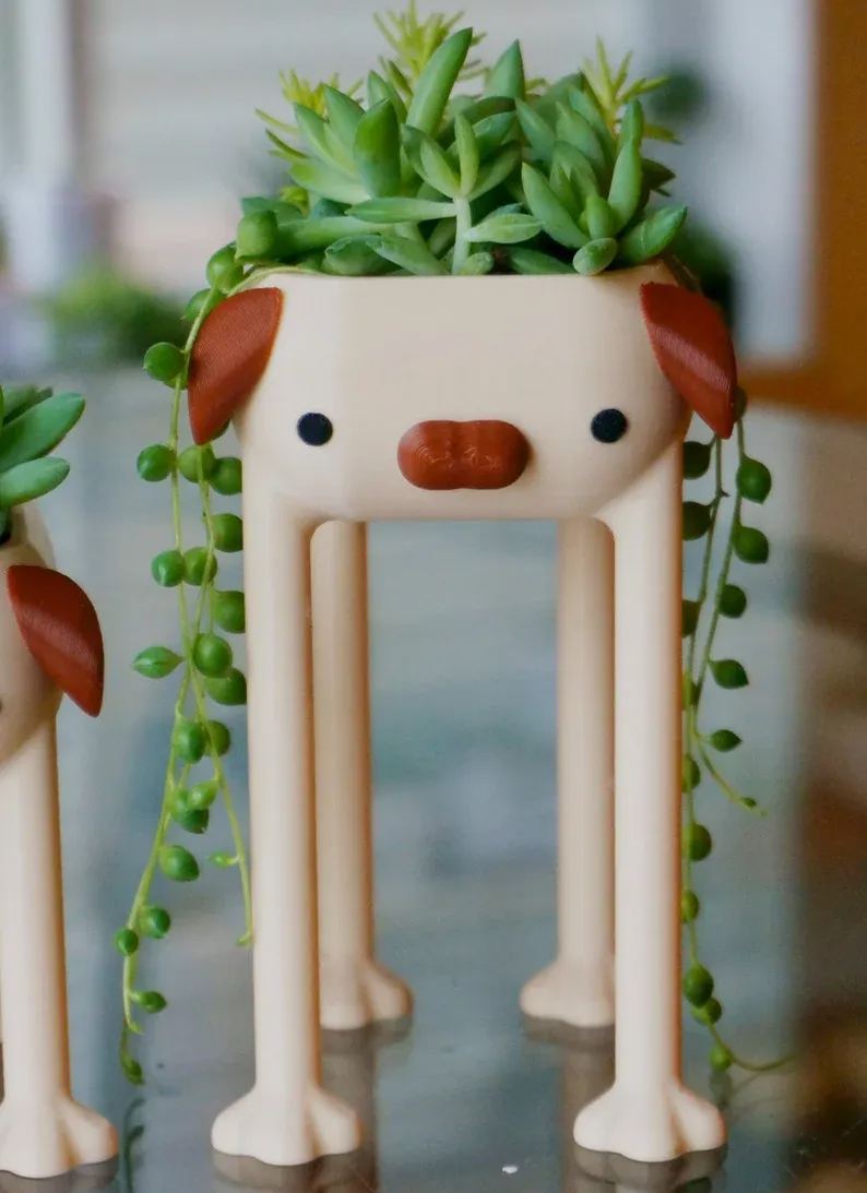 Long Leg Pug Planter