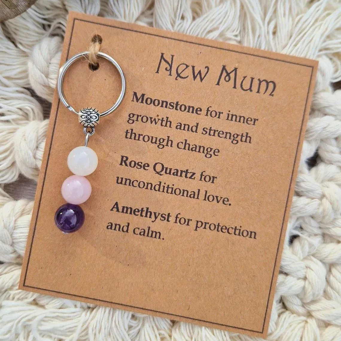 💖Gemstone Keychain Gift