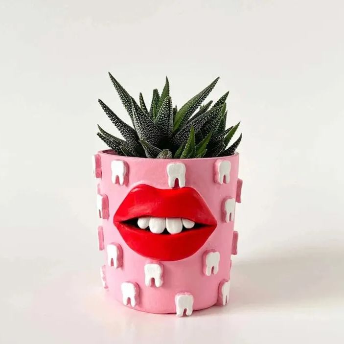 Quirky Weird Fun Planter and Pen Holder