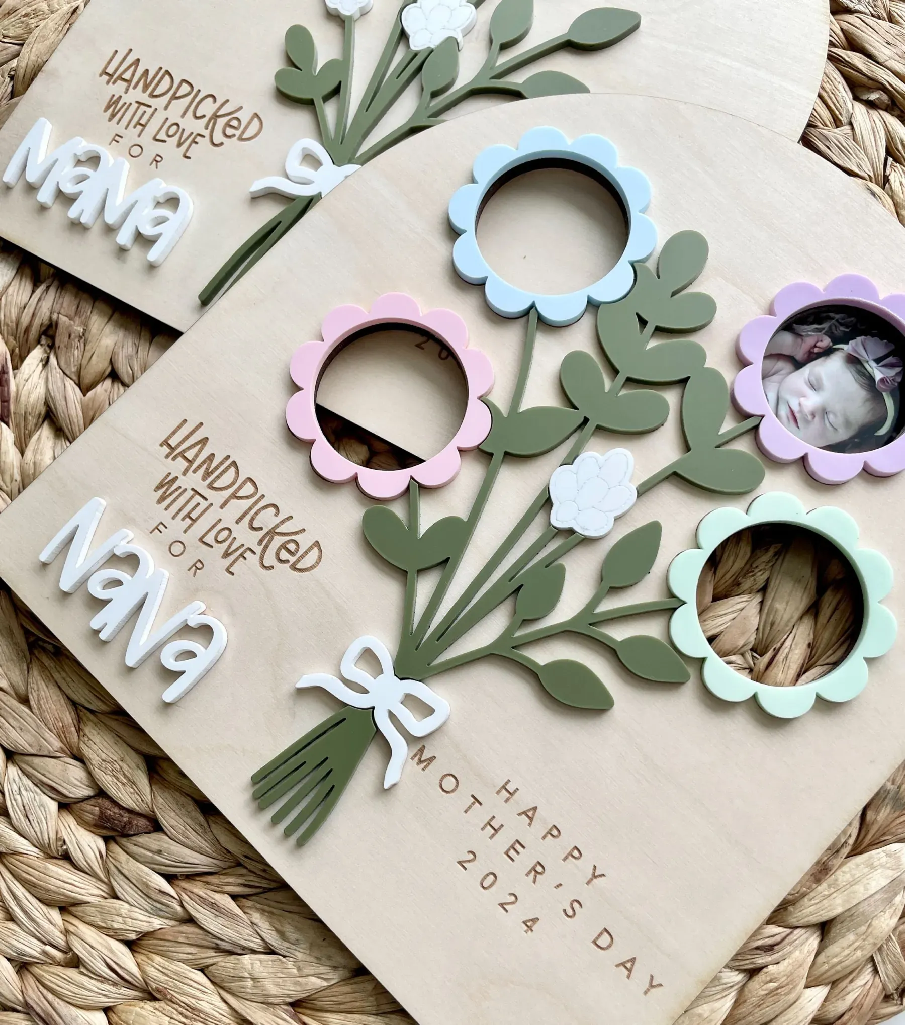 🌷Flower Bouquet Photo Sign🎁