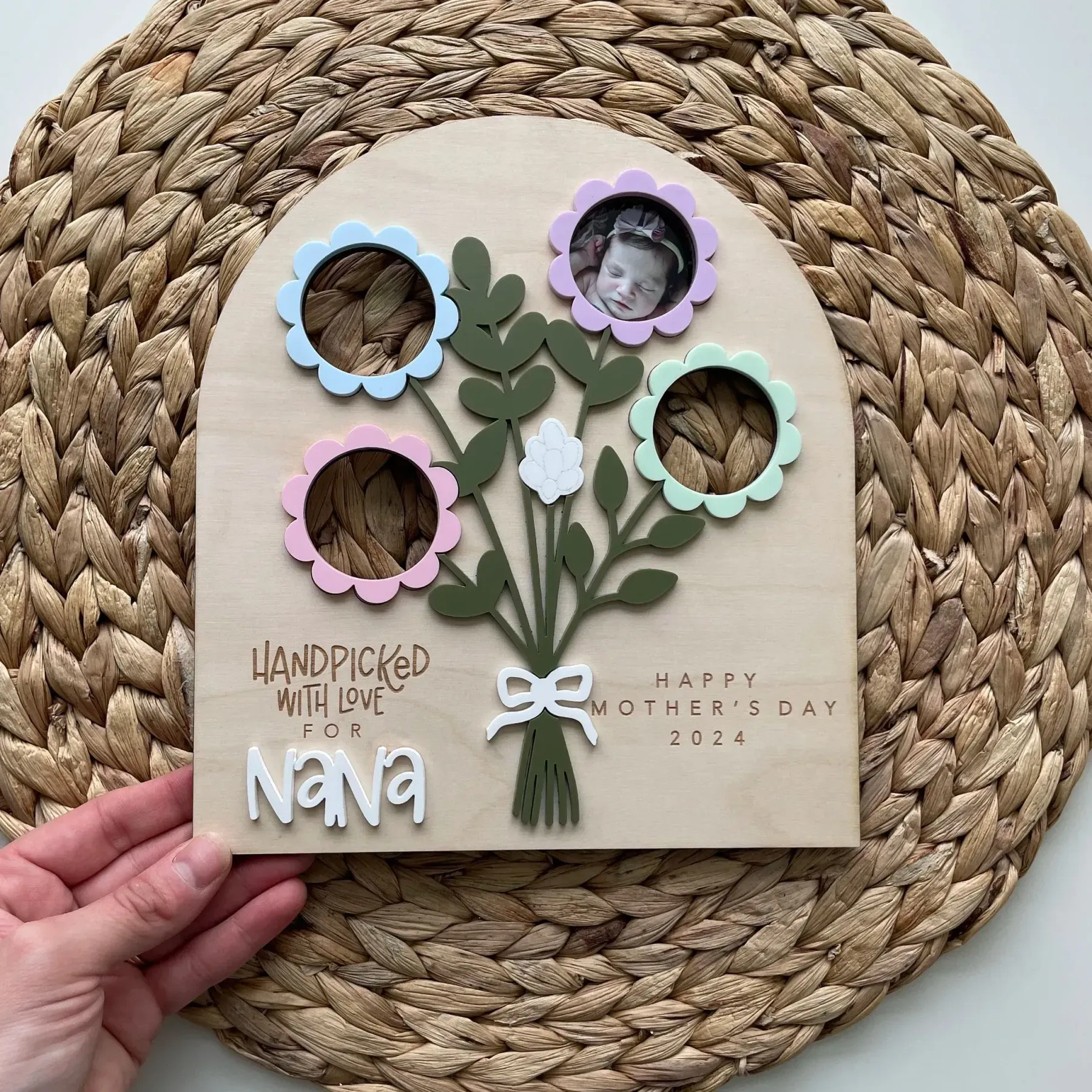 🌷Flower Bouquet Photo Sign🎁