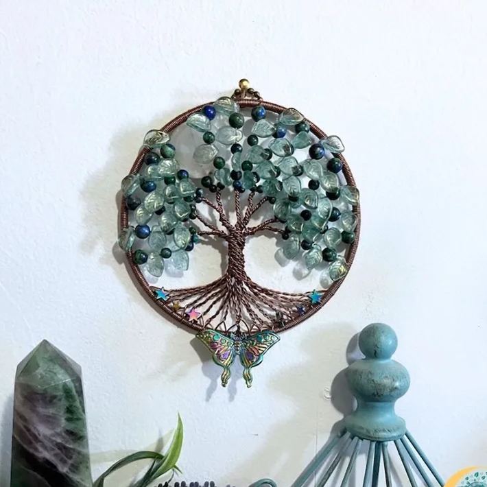 Mother's Day Gift--💝Luna Moth Tree of Life Wall Hanging