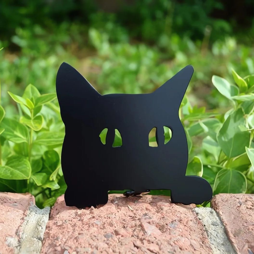 🐱Peeking Black Cat Ornament