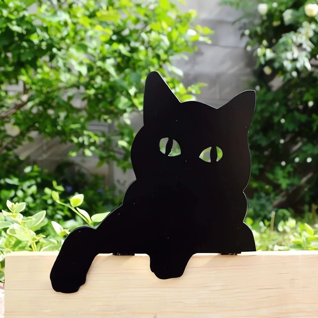 🐱Peeking Black Cat Ornament