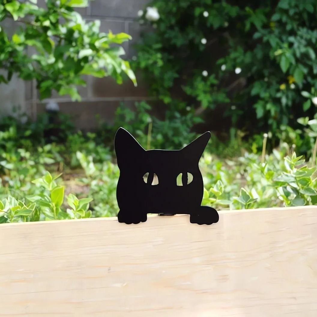 🐱Peeking Black Cat Ornament