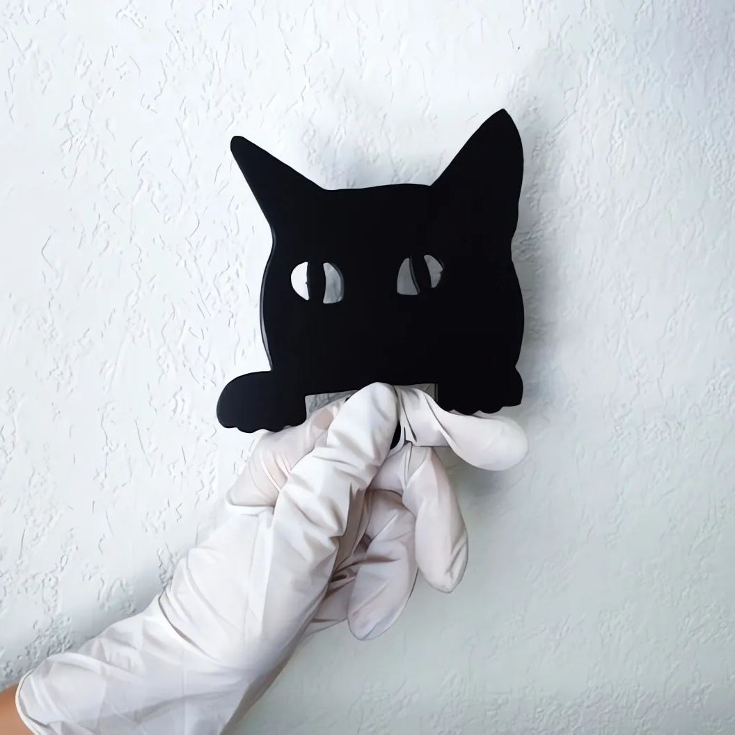 🐱Peeking Black Cat Ornament