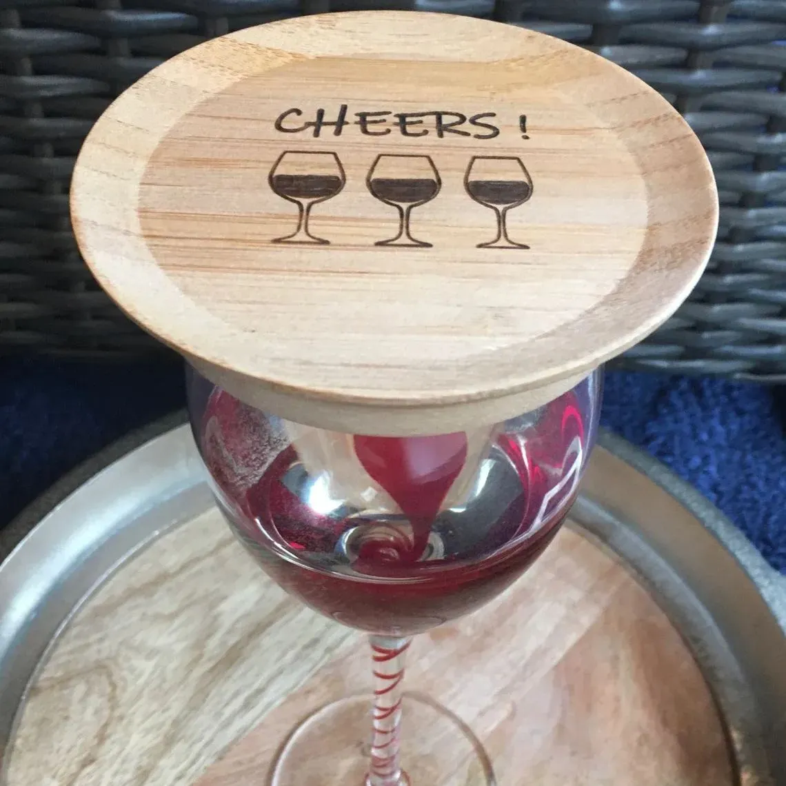 🍷Appetizer Glass Toppers