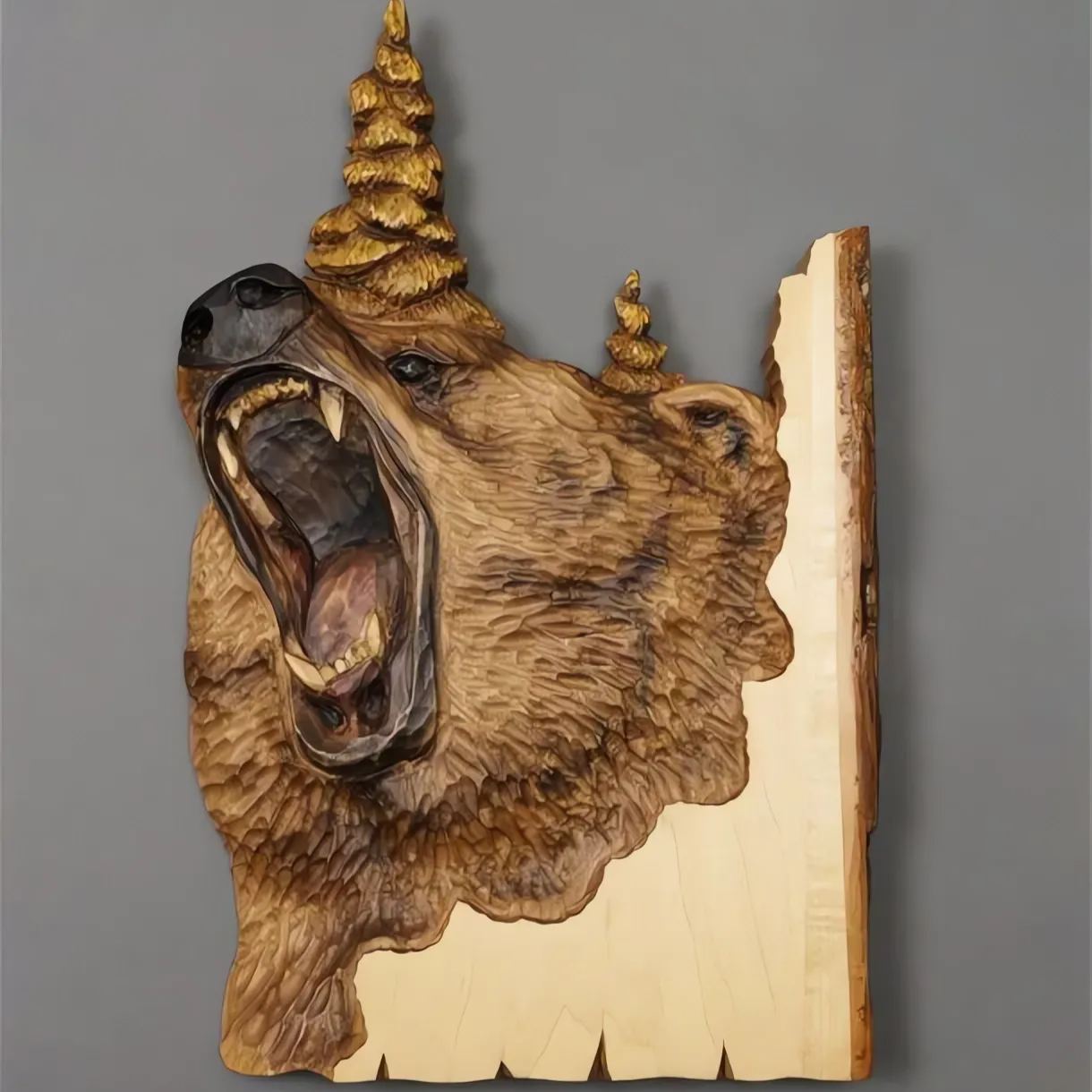 SPECIAL SALE -45% OFF🐻ANIMAL CARVING HANDCRAFT WALL DECOR