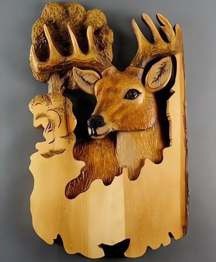 SPECIAL SALE -45% OFF🐻ANIMAL CARVING HANDCRAFT WALL DECOR