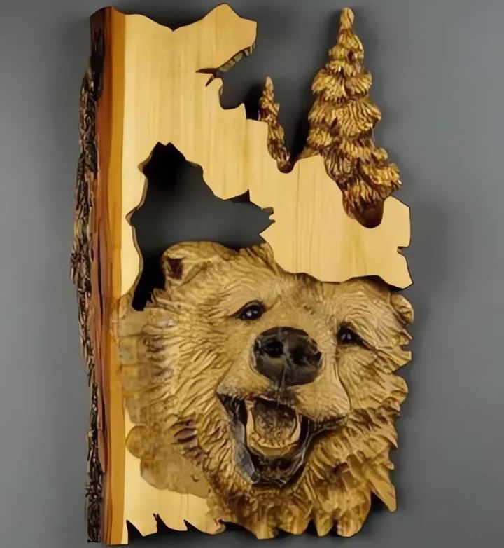 SPECIAL SALE -45% OFF🐻ANIMAL CARVING HANDCRAFT WALL DECOR