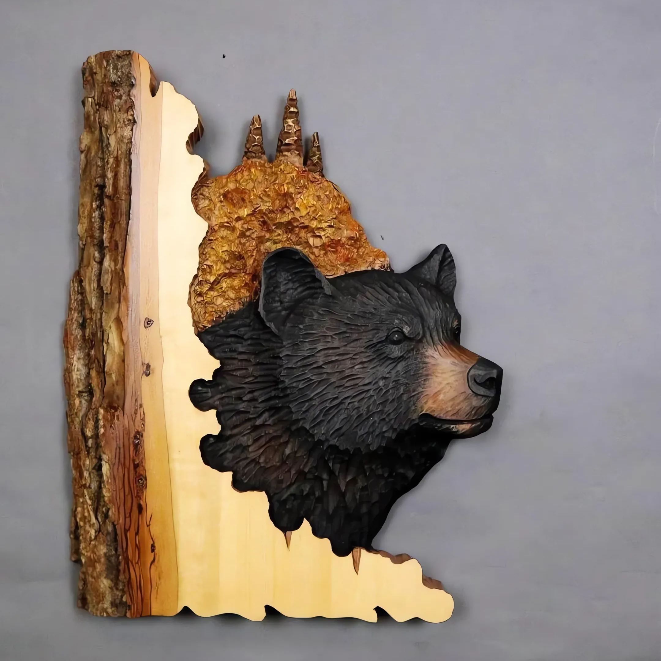 SPECIAL SALE -45% OFF🐻ANIMAL CARVING HANDCRAFT WALL DECOR