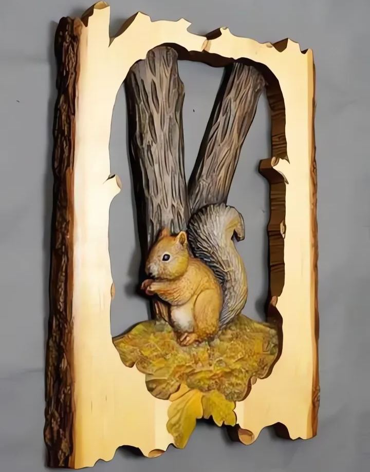 SPECIAL SALE -45% OFF🐻ANIMAL CARVING HANDCRAFT WALL DECOR