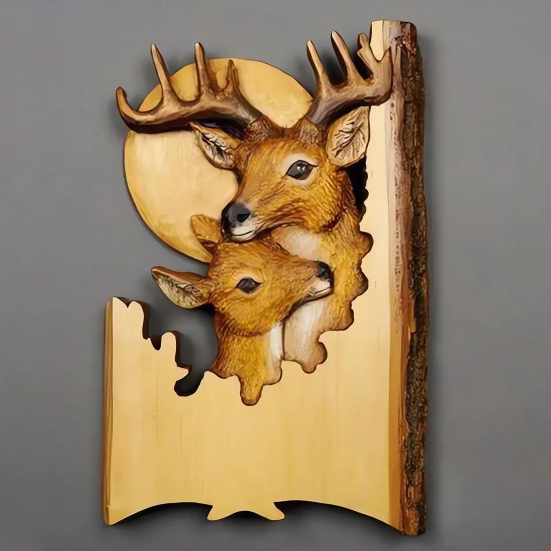 SPECIAL SALE -45% OFF🐻ANIMAL CARVING HANDCRAFT WALL DECOR