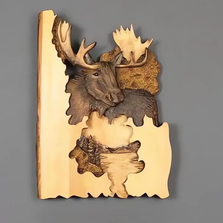 SPECIAL SALE -45% OFF🐻ANIMAL CARVING HANDCRAFT WALL DECOR