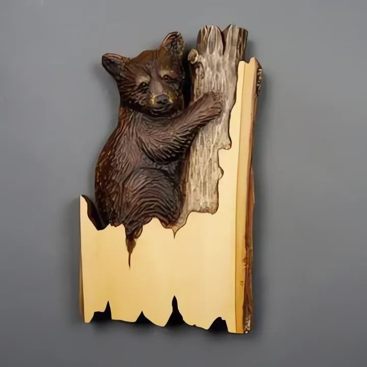 SPECIAL SALE -45% OFF🐻ANIMAL CARVING HANDCRAFT WALL DECOR