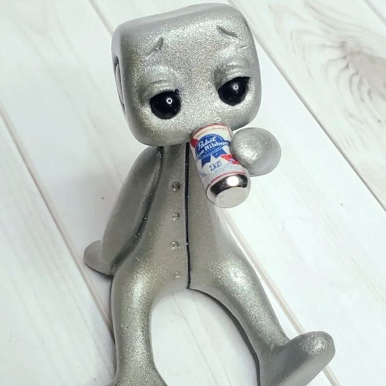 Good F'ing Morning! Robot Figurine