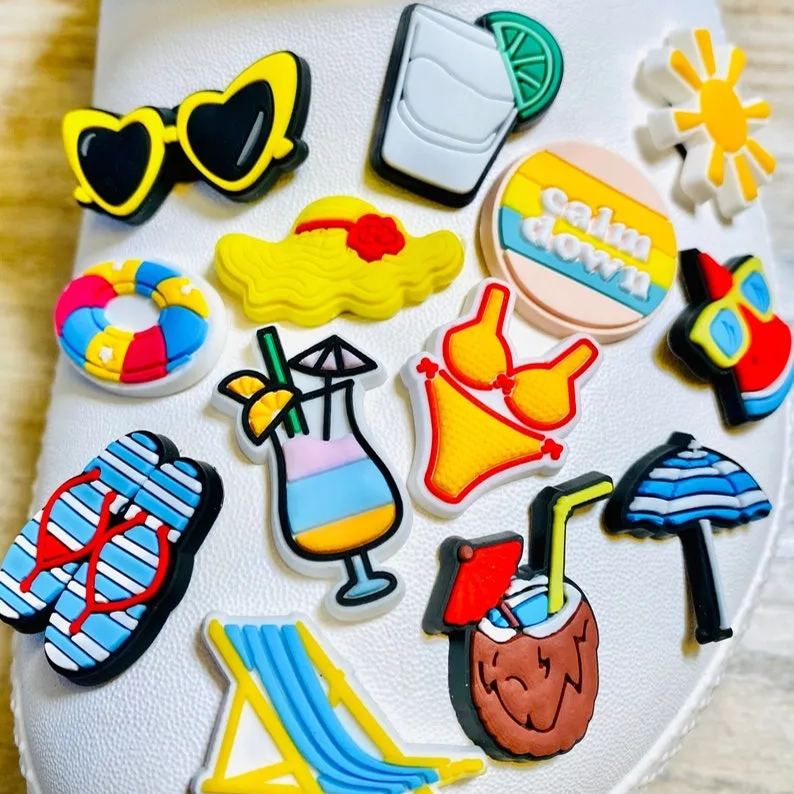 Beach Shoe Charms