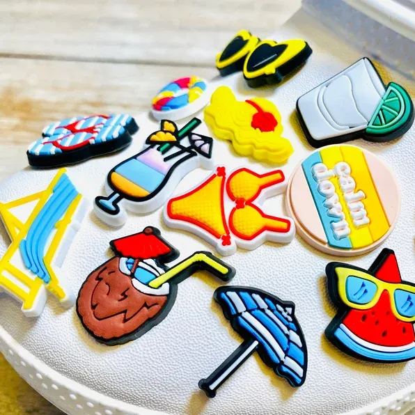 Beach Shoe Charms