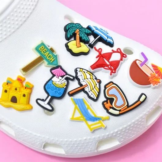 Beach Shoe Charms
