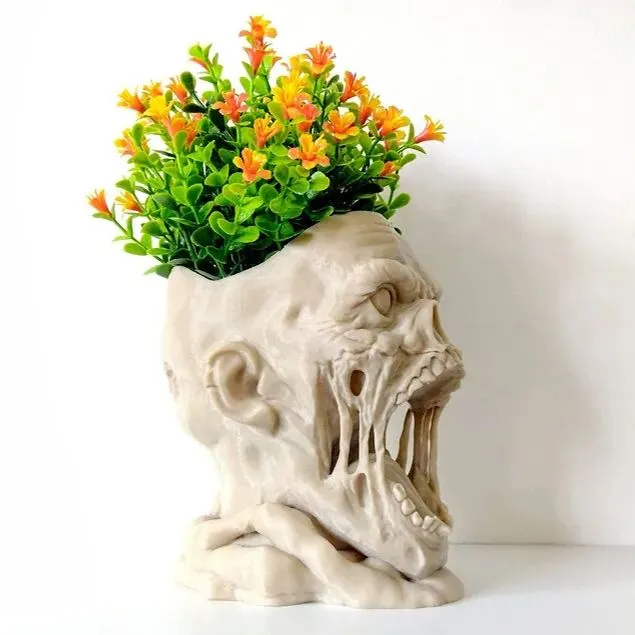😈💀Skull Horror Planter