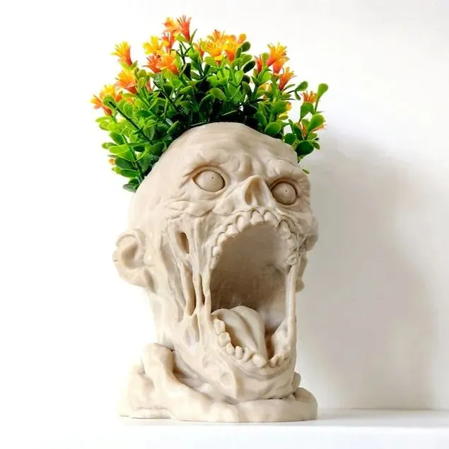 😈💀Skull Horror Planter