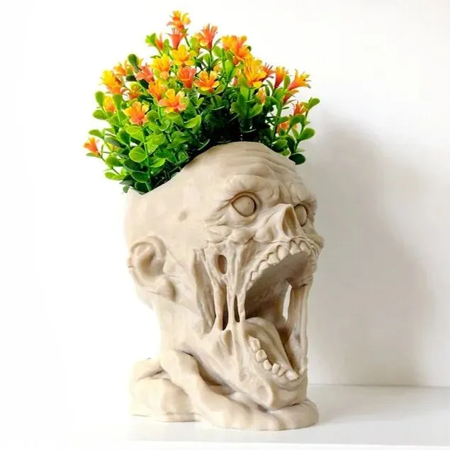 😈💀Skull Horror Planter