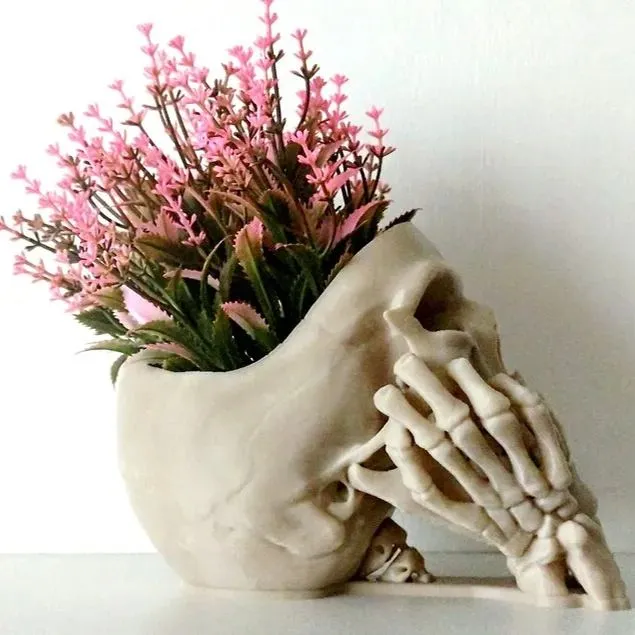 😈💀Skull Horror Planter