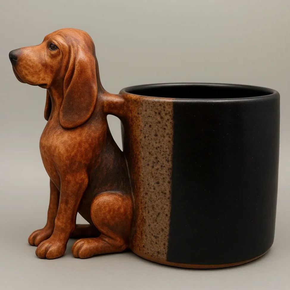 Handmade Dachshund Mug