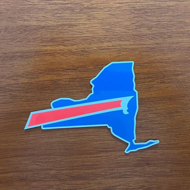 🏈Buffalo Football Team Car Magnet
