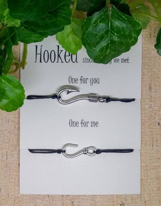 Couples Bracelets-hooked on you