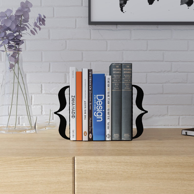 ✨📕Metal bookends-functional decor for modern home📕✨