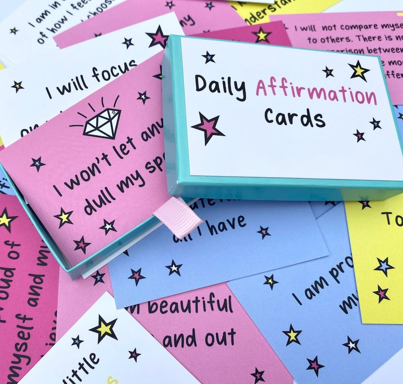 🎅Christmas Gift-🎁Daily Happiness Affirmation Cards