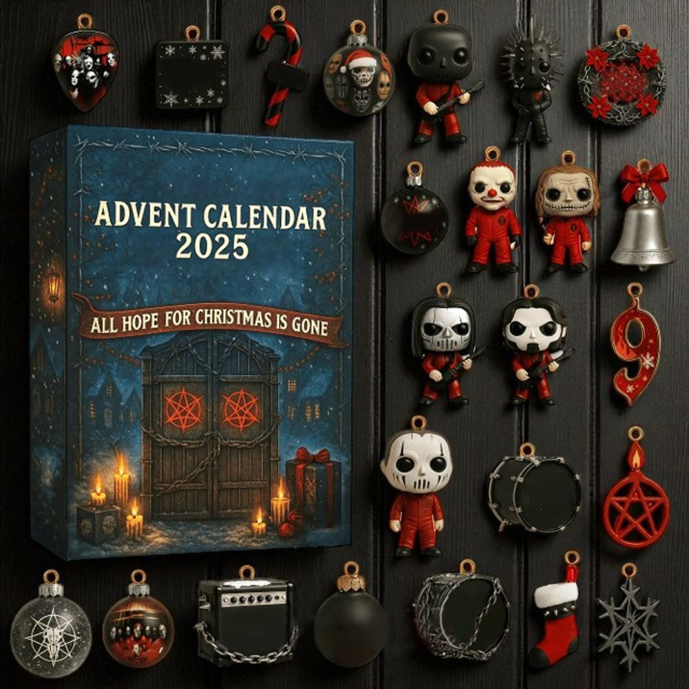 Slipknot All Hope For Christmas Is Gone Advent Calendar 2025