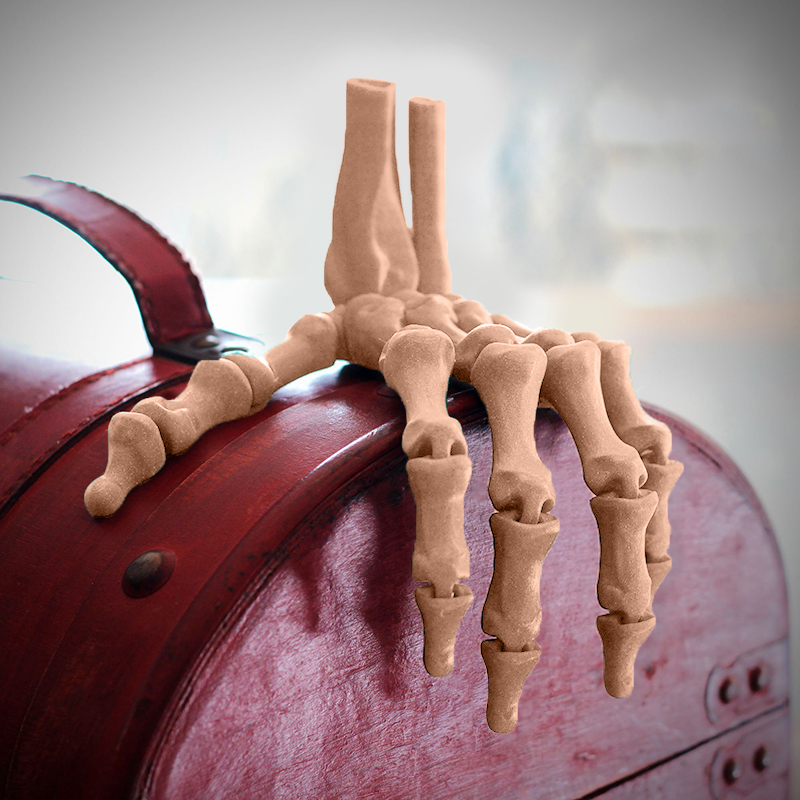 3D Printed Skeleton Hand