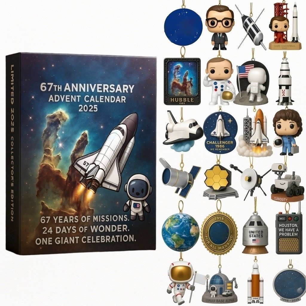 NASA 67th Anniversary 2025 Advent Calendar