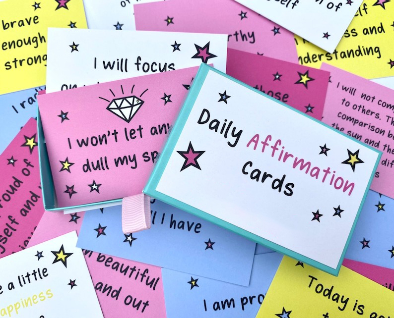 🎅Christmas Gift-🎁Daily Happiness Affirmation Cards
