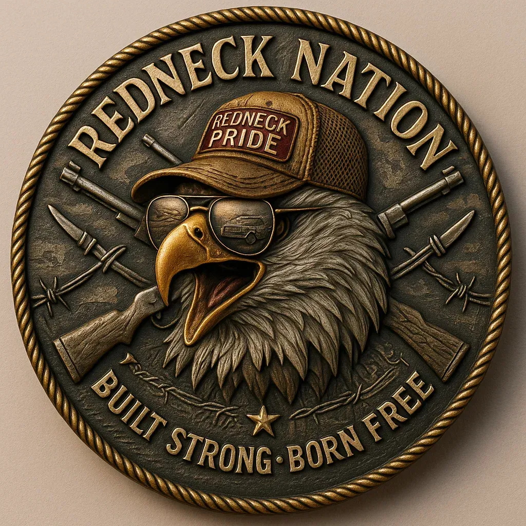 🦅 “Redneck Nation – This Is My Pride” Commemorative Coin 🇺🇸